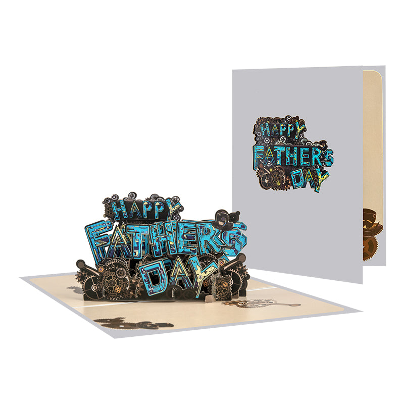Master of Tools Mechanical 3D Pop Up Father’s Day Card