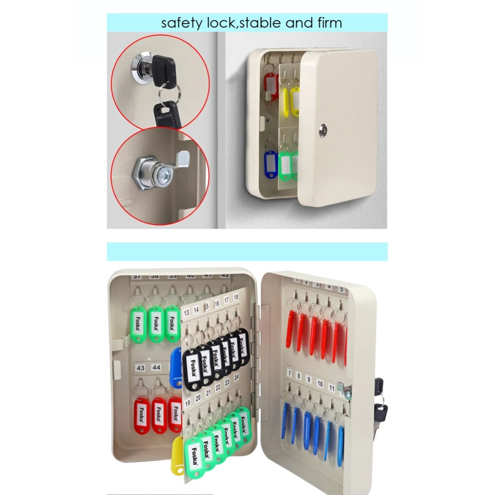 Container Storage Key Lockable 60 Key Holders Storage Steel Box– Shop Inc