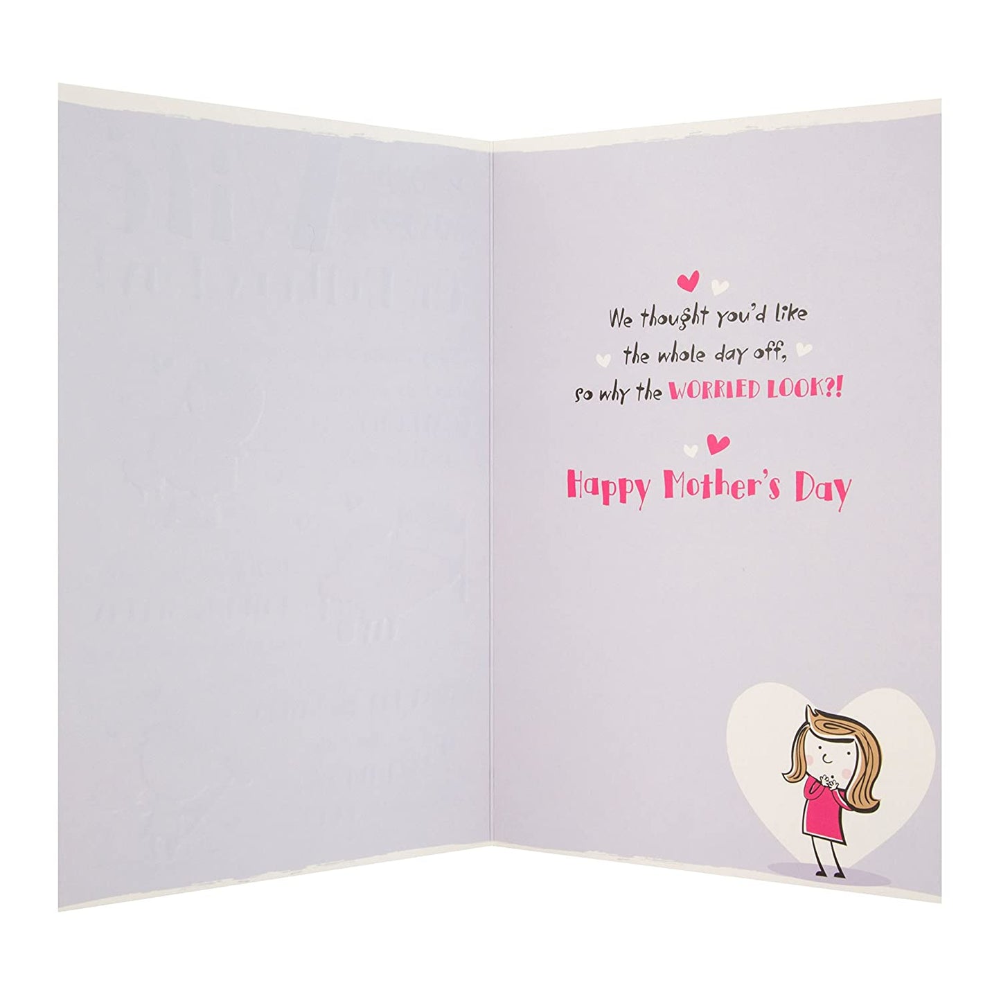 To A Wonderful Wife Whole Day Off Mother's Day Card