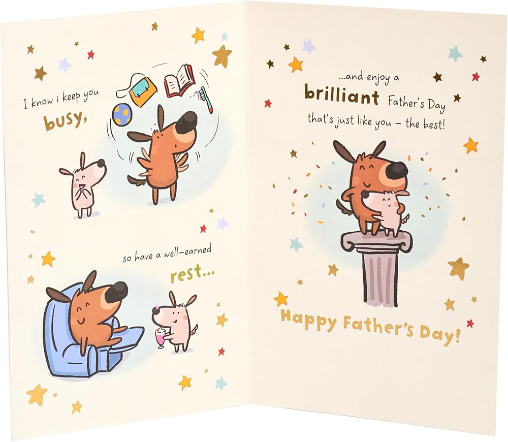 Poem Design for Daddy Father's Day Card