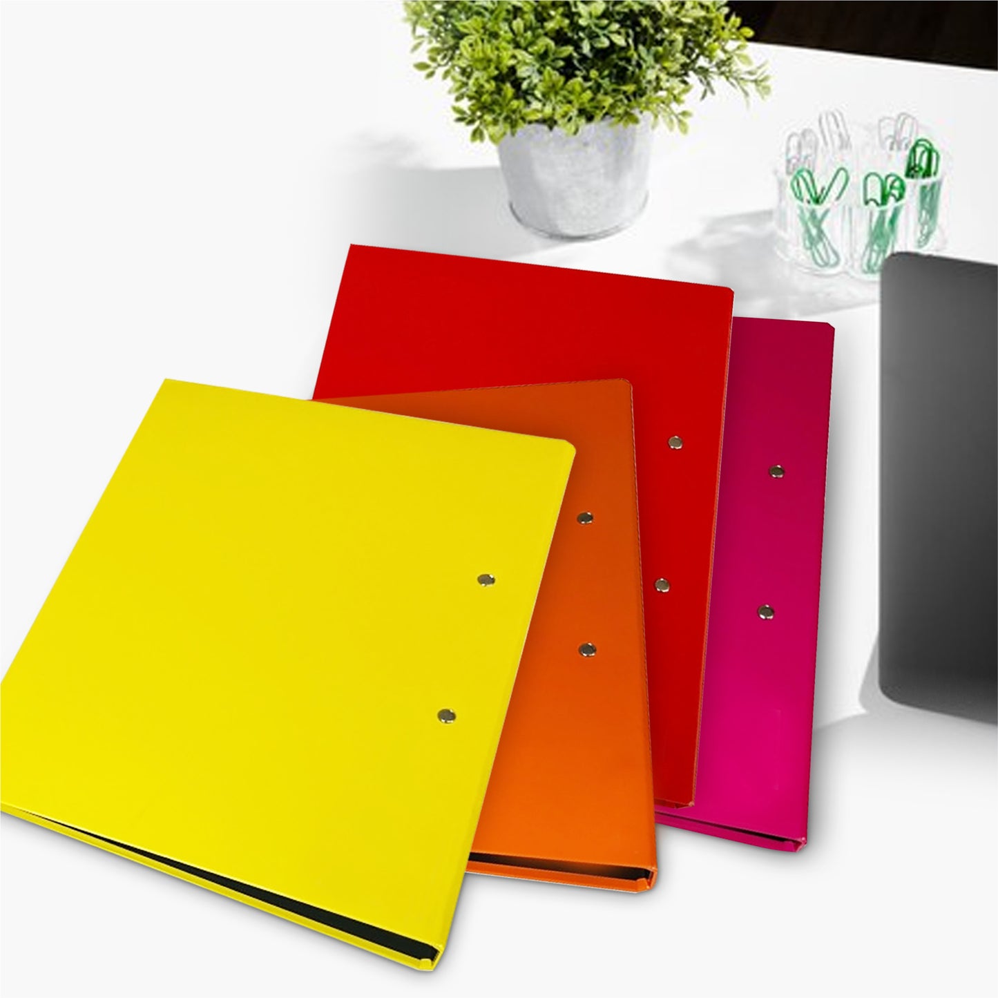 Red A4 Clipboard Document Clamp File Folder