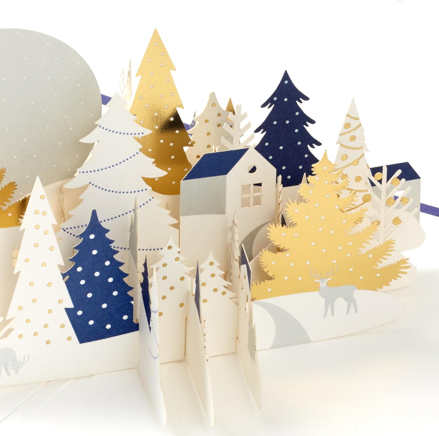 Winter Woodland Design 3D and Pop Up Holiday Wonder Christmas Card