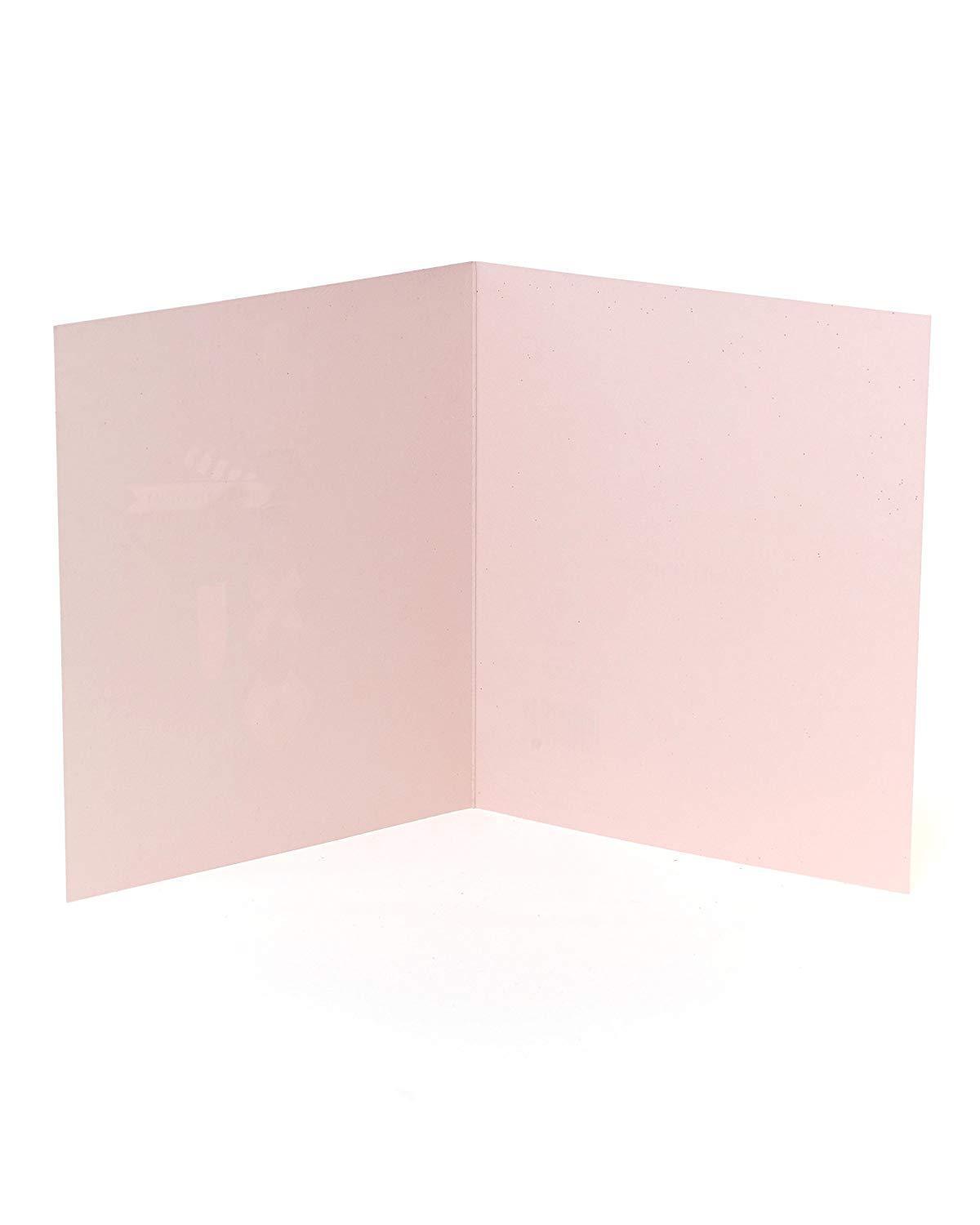 Beautiful Champagne Bottle Illustration Birthday Card