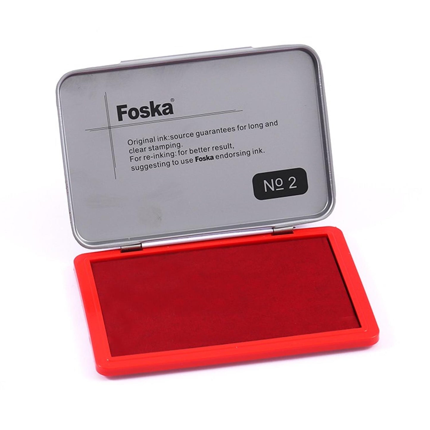 Red Ink Stamp Pad 122x48mm
