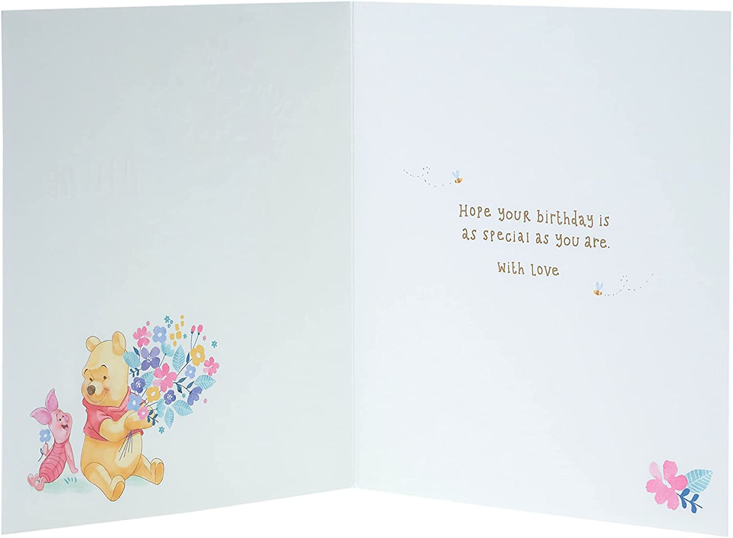 Winnie The Pooh Card Cute Disney Mum Birthday Card