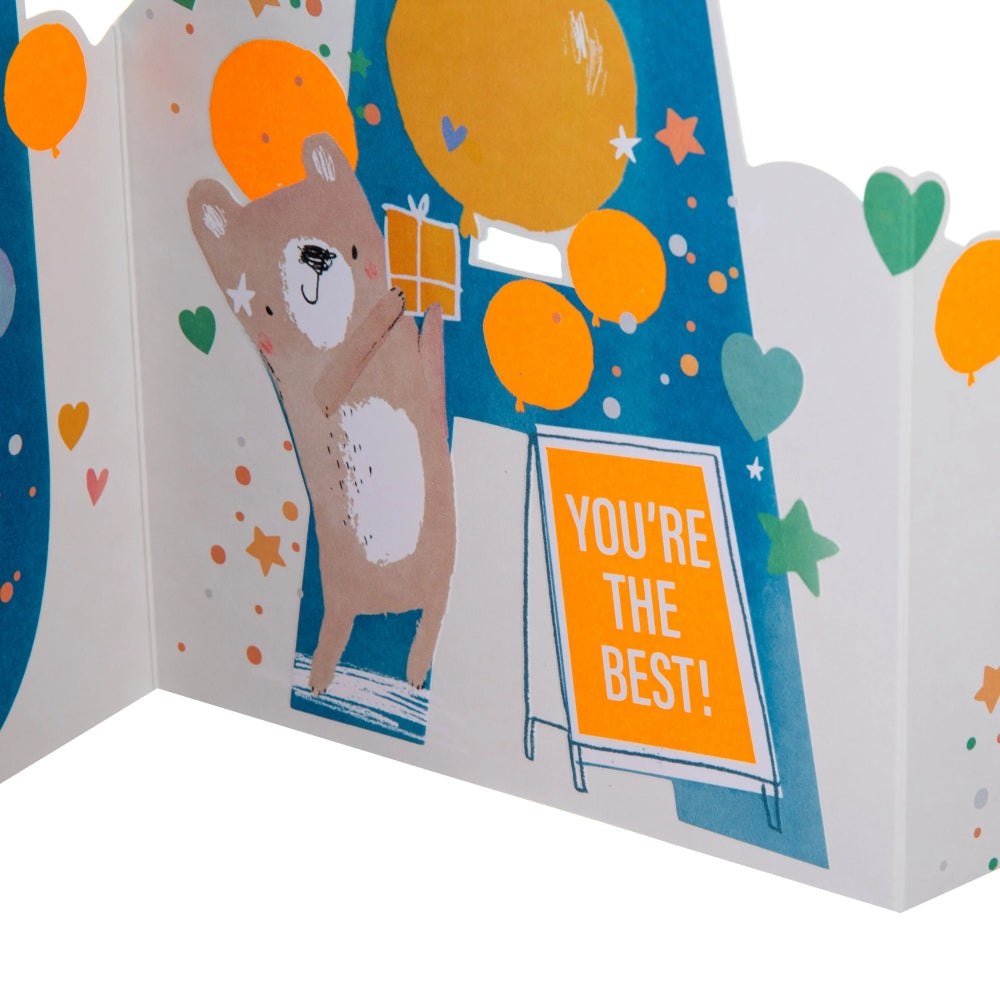 3D Pull Out Love you Loads Design Father's Day Card