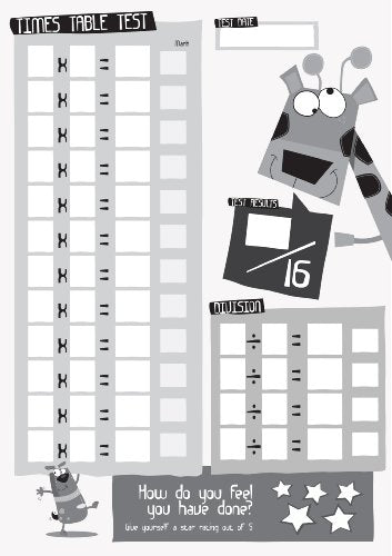 A5 Children's Timetables Book