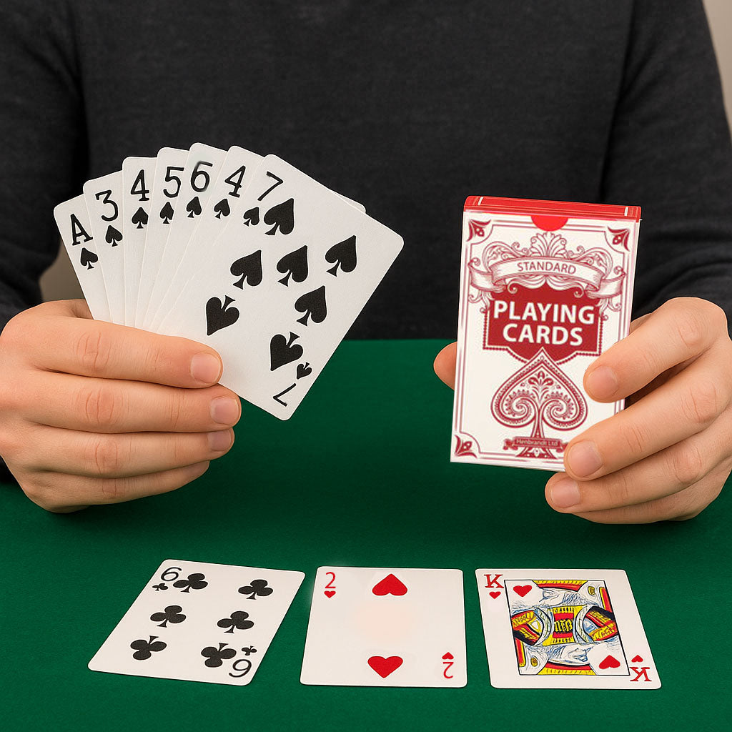 Standard Playing Card - Poker Bridge Card Game Set for Adults Family Entertainment Parties Clubs Casinos Tournaments