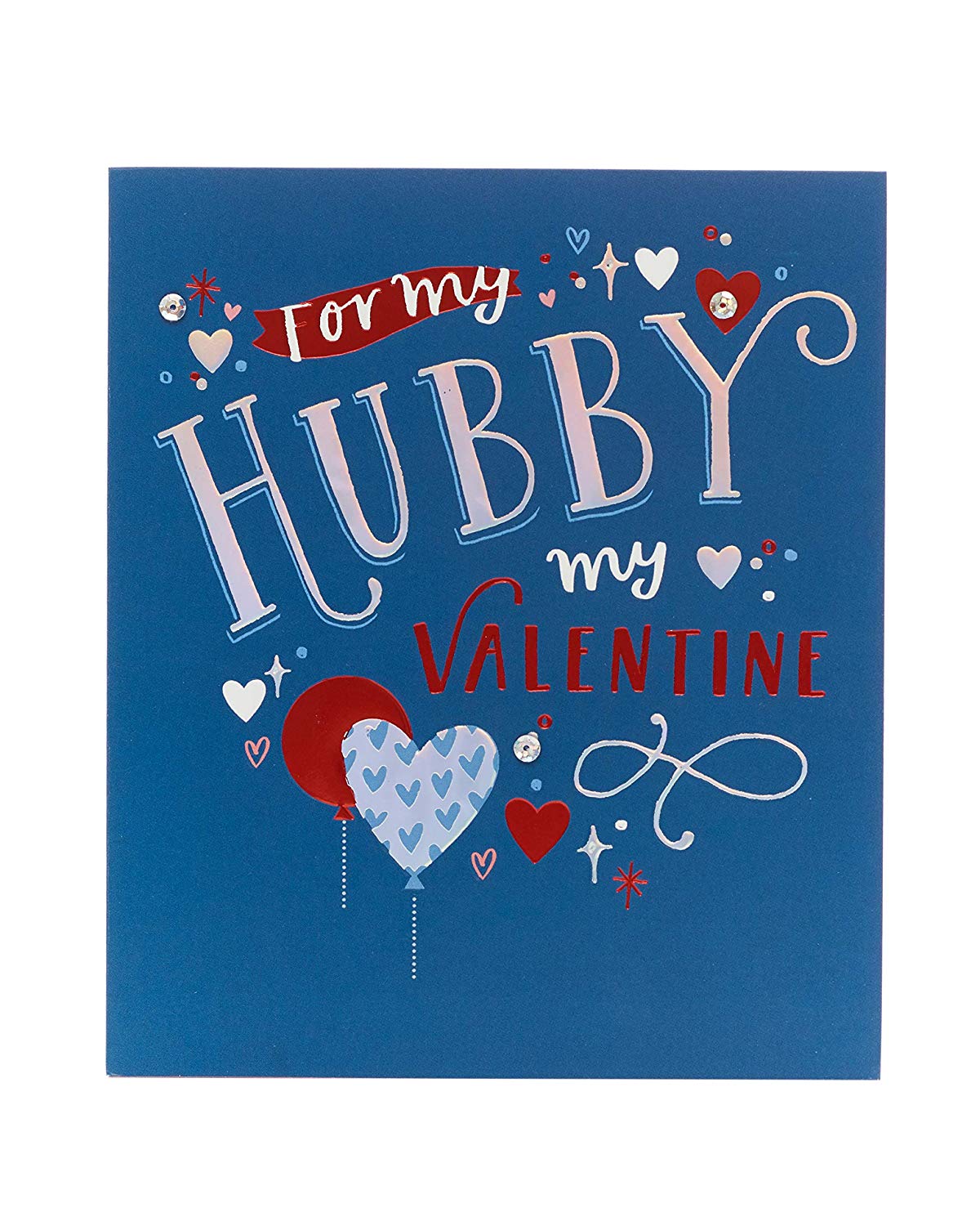 Hubby Valentine's Day Card Husband For Him 