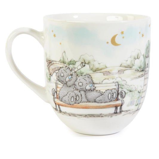 Me to You Tatty Teddy Luxury Bone China 'Moon and Back' Mug for A Loved One Presented in Satin-Lined Gift Box Signature Collection