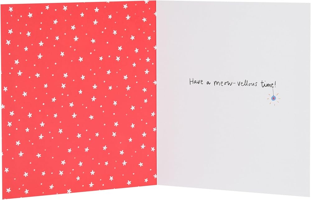 Best Cat In The World Christmas Card