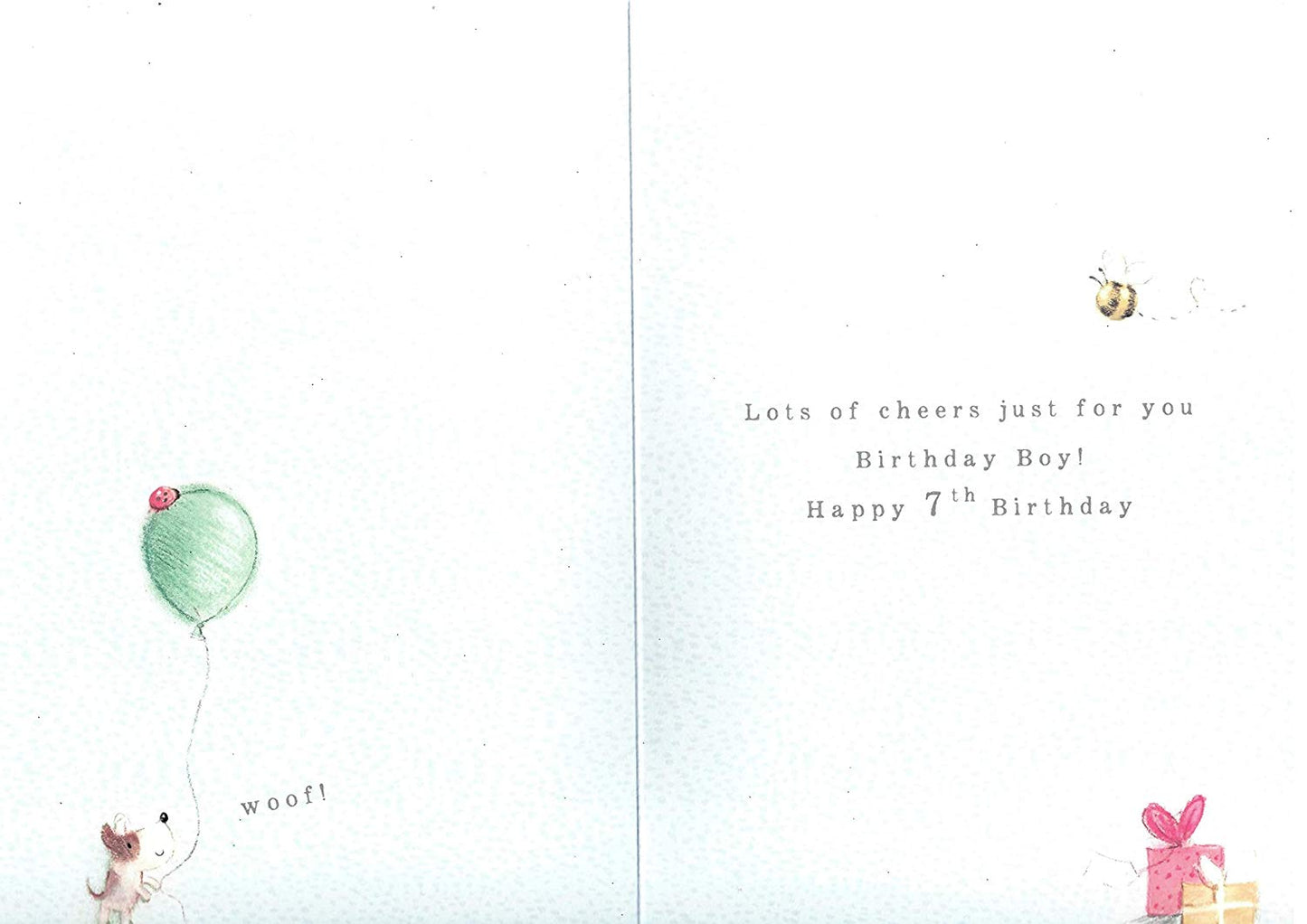 Thinking Of You Who’s Up for Footy Age 7 Birthday Card