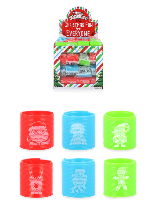 Pack of 12 Christmas Springs 3.5cm