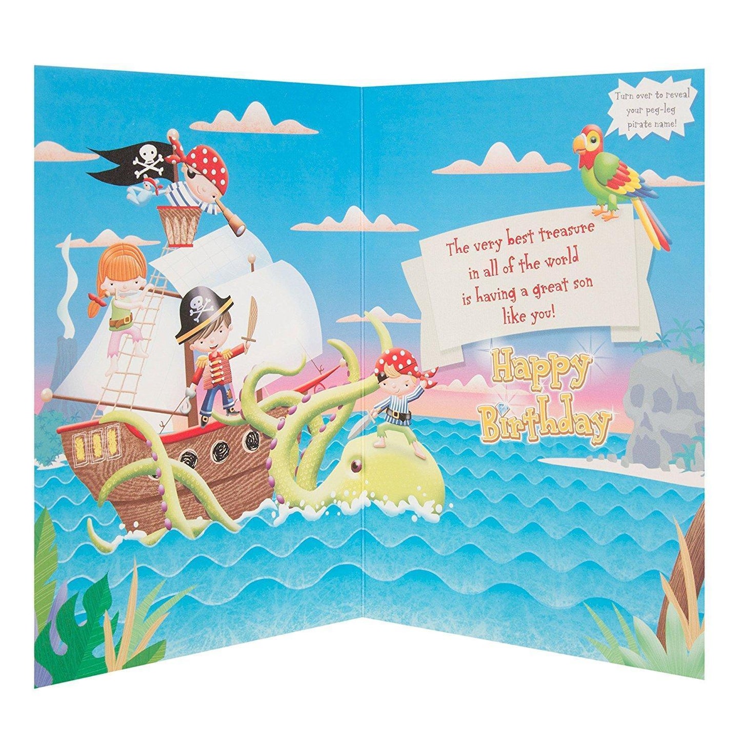 SON... you`re the Birthday Buccaneer. Card