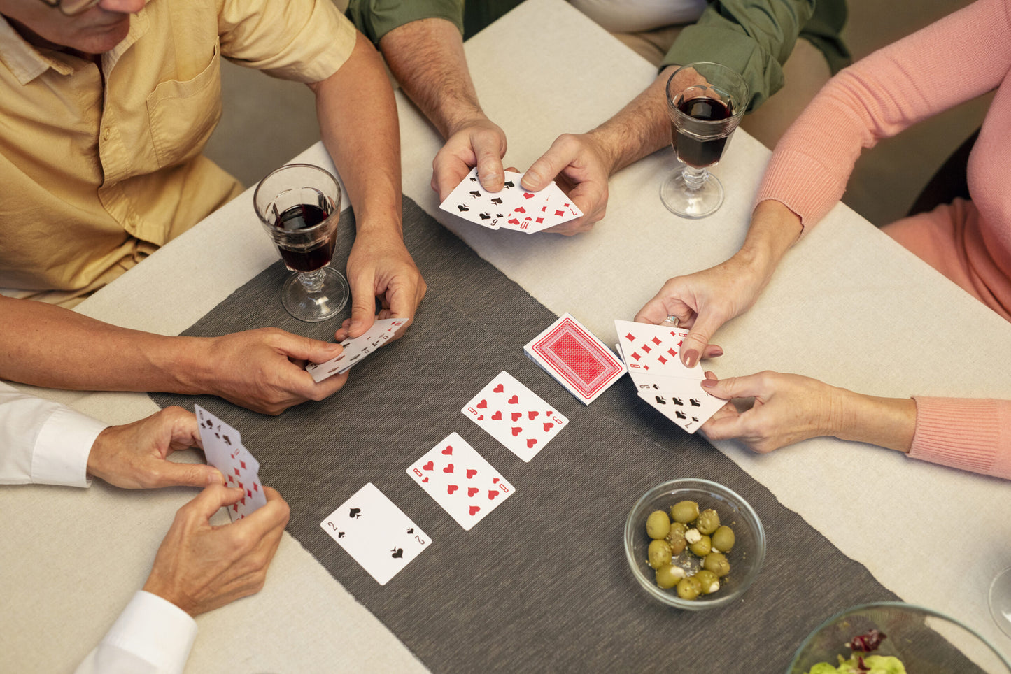 Standard Playing Card - Poker Bridge Card Game Set for Adults Family Entertainment Parties Clubs Casinos Tournaments