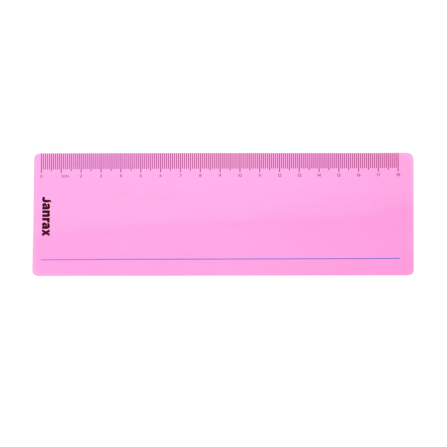 Pack of 16 Pink 191x70mm Dyslexia Overlay Reading Rulers – PET Material, Rounded Corners