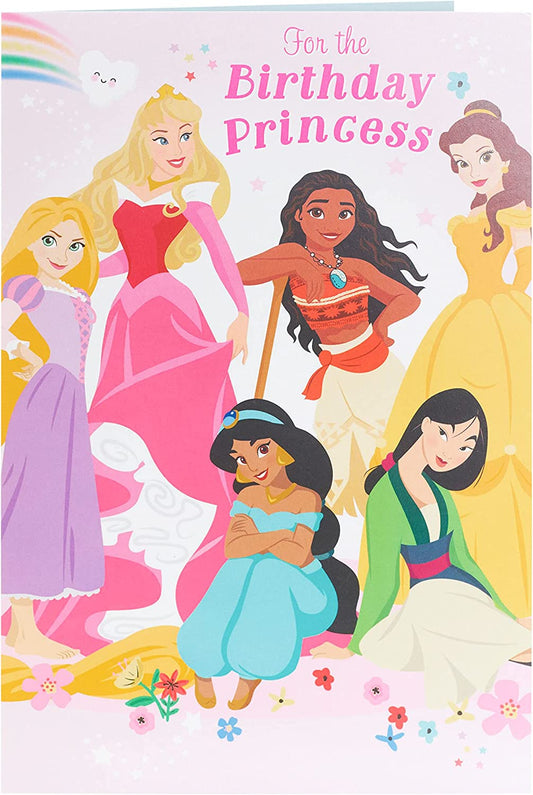 Disney Princes Birthday Card