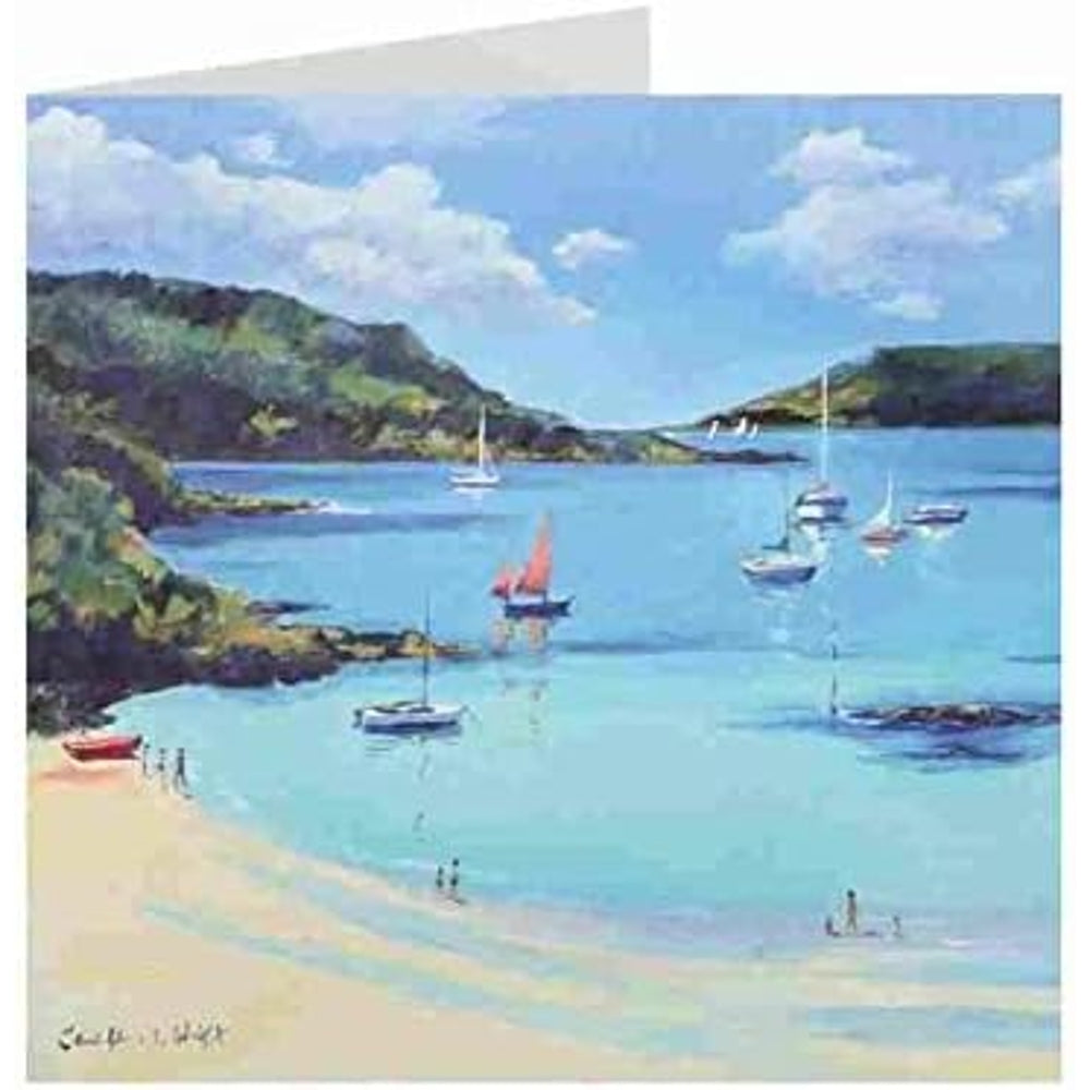 Sunny Cove, Salcombe from The Camden Graphics Range Blank Card