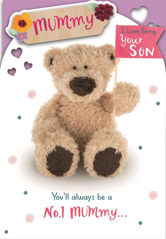 Mummy 'Being Your Son' Mother's Day Card
