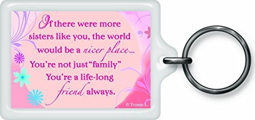 Special Sister Sentimental Keyring - Birthday Christmas Gift
