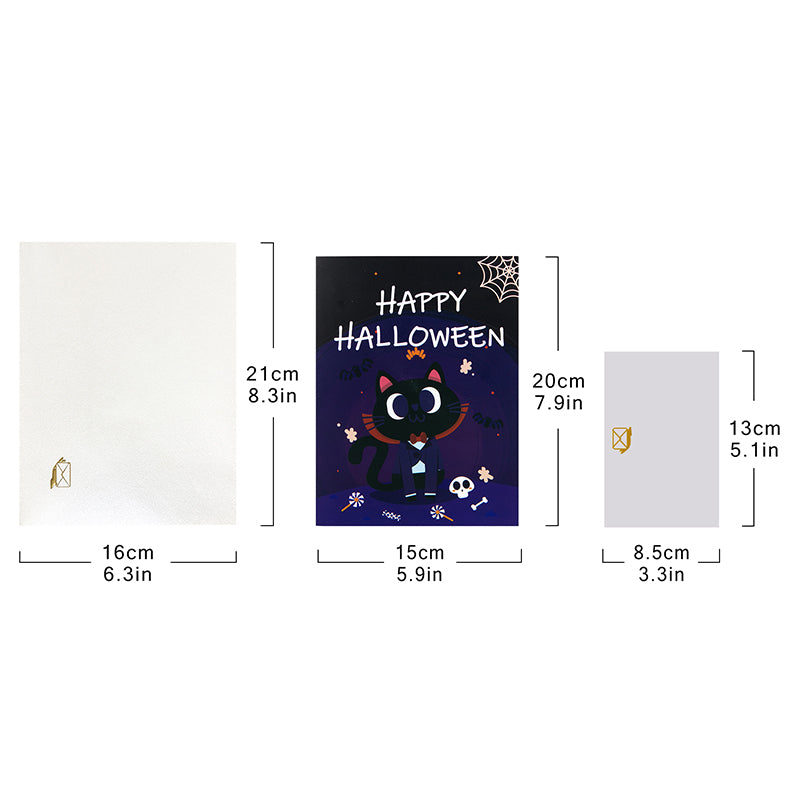 Spooky Squad Monster Animal 3D Pop Up Halloween Card