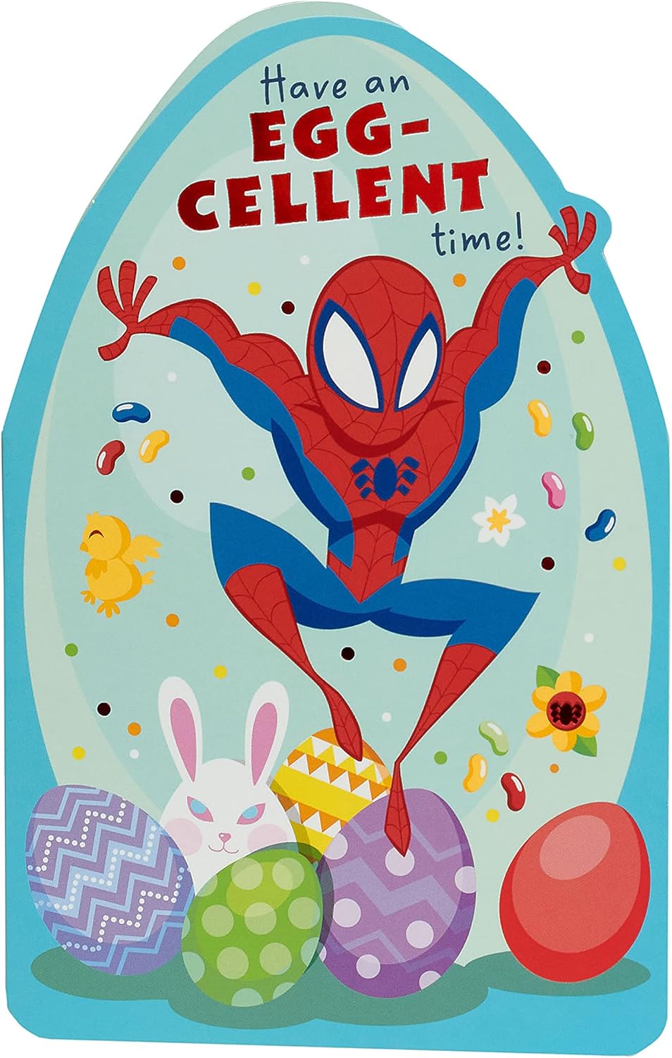 Egg Hunt Design Marvel Spider-Man Easter Card