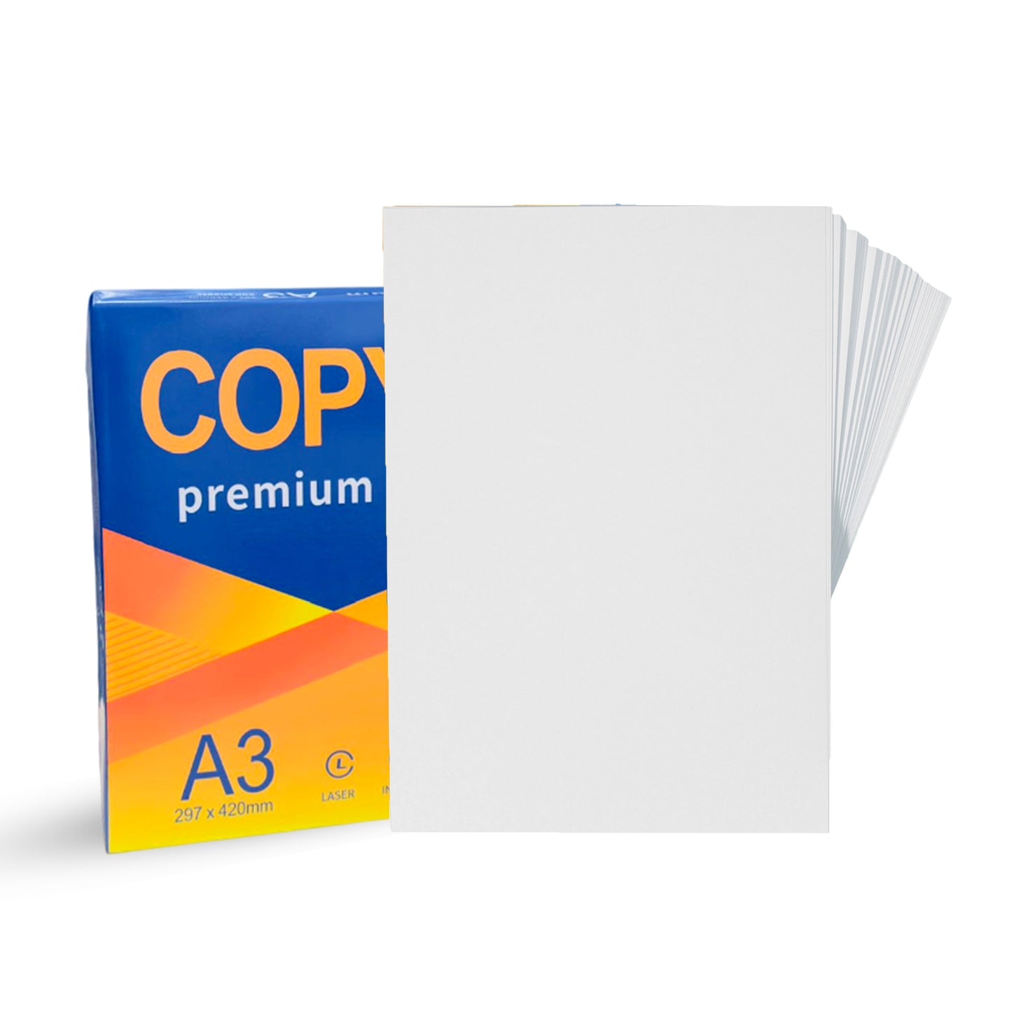 A3 Copier Paper 80gsm – 500 Sheet Ream | High-Quality White Copy Paper for Inkjet, Laser Printers & Photocopiers