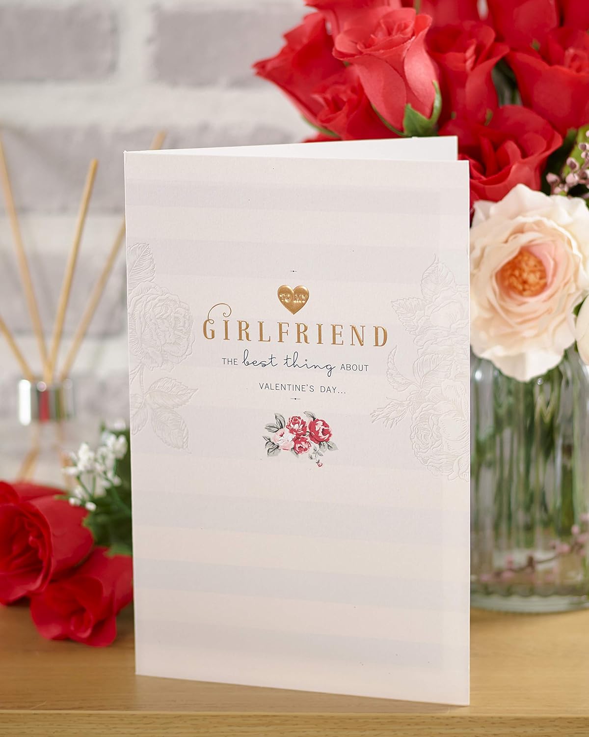 Girlfriend Best Thing Valentine's Day Greeting Card