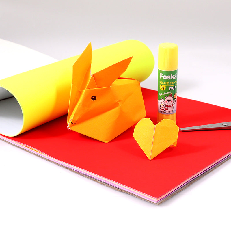 4x A4 Pack of 50 Sheets Bright Fluorescent Paper
