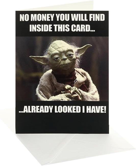 Marvel Star Wars Meme Design Birthday Card