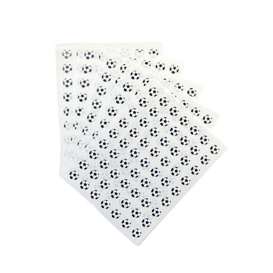 Pack of 1890 Football 8mm Self Adhesive Labels