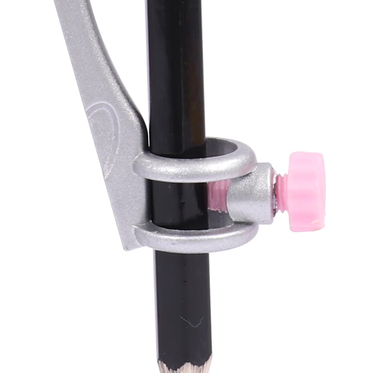 Pink Compass Divider with Pencil