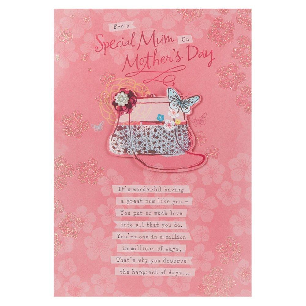 For A Special Mum Traditional Sentimental Mother's Day Card