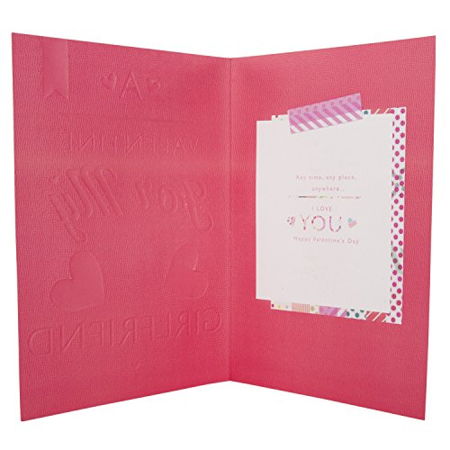 Hallmark Valentine's Day Card For Girlfriend 'Any Time Any Place'