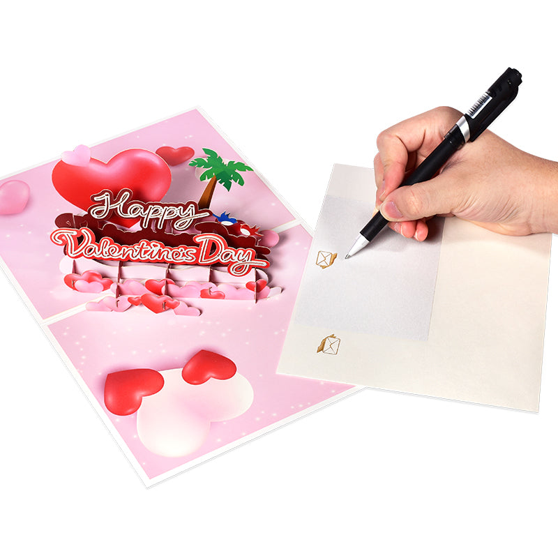 Love Island 3D Pop Up Valentine’s Day Card