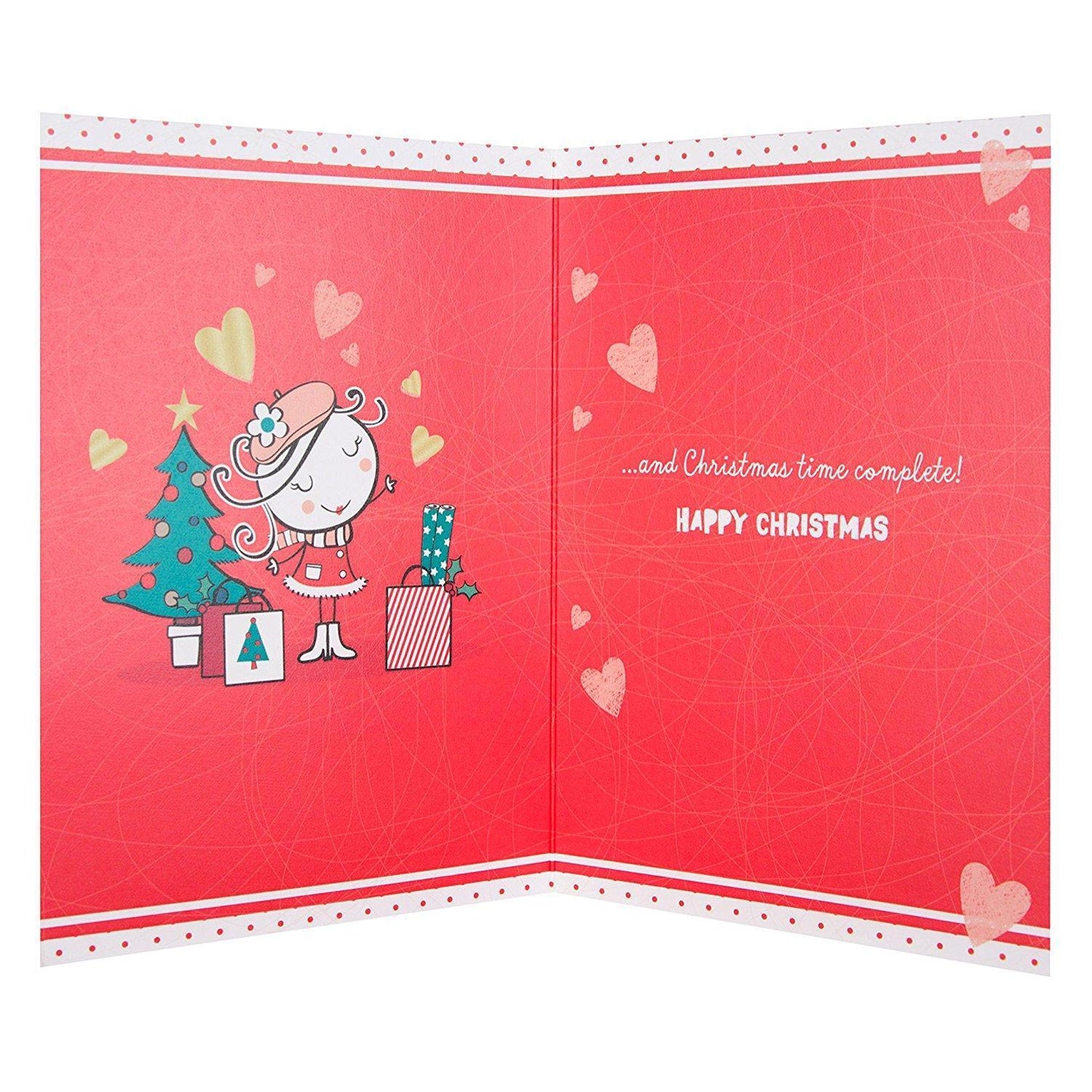 Hallmark Daughter Christmas Card 'So Sweet' 